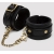 Черные оковы на ноги Bound to You Faux Leather Ankle Cuffs - Fifty Shades of Grey - купить с доставкой в Мытищах
