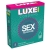 Ребристые презервативы LUXE Royal Sex Machine - 3 шт. - Luxe - купить с доставкой в Мытищах