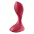 Красный вибромассажёр простаты Satisfyer Backdoor Lover - 14 см. - Satisfyer - в Мытищах купить с доставкой