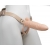 Телесный фаллопротез MEN STYLE с анальным стимулятором - 17,5 см. - LOVETOY (А-Полимер) - купить с доставкой в Мытищах