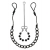 Интимные украшения с бусинами NIPPLE   CLIT JEWELRY - Pipedream - купить с доставкой в Мытищах
