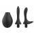 Черный анальный душ Nexus Anal Douche Set с 2 сменными насадками - Nexus Range - купить с доставкой в Мытищах
