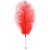 Красное страусовое пёрышко - ToyFa - купить с доставкой в Мытищах