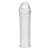 Текстурированная насадка на пенис Clear Textured Penis Enhancing Sleeve Extension - 16,5 см. - BlueLine - в Мытищах купить с доставкой