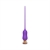 Фиолетовый тонкий стимулятор Nipple Vibrator - 23 см. - I-MOON - купить с доставкой в Мытищах