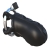 Черный замок верности Extreme Silicone Cock Blocker - Pipedream - купить с доставкой в Мытищах