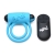 Голубое эрекционное виброкольцо 28X Remote Control Vibrating Cock Ring   Bullet - XR Brands - в Мытищах купить с доставкой