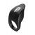 Черное эрекционное виброкольцо Vibro Lust Ring - MALESATION - в Мытищах купить с доставкой