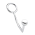 Кольцо на пенис с анальным стимулятором Stainless Steel Anal Hook   Cock Ring - BlueLine - в Мытищах купить с доставкой