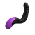 Черно-фиолетовый вибромассажёр простаты Hyper-Pulse P-Spot Massager - Pipedream - в Мытищах купить с доставкой