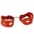 Красные наручники «Цезарь» - Sitabella - купить с доставкой в Мытищах