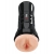 Телесный мастурбатор-вагина в черной колбе Super Luscious Lips XXL - Pipedream - в Мытищах купить с доставкой