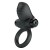 Черное эрекционное кольцо с вибрацией Adrien - Baile - в Мытищах купить с доставкой