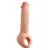 Телесная насадка-удлинитель Thrive 8.75 Inch Realistic Penis Extender Sleeve - 22,2 см. - Blush Novelties - в Мытищах купить с доставкой