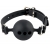 Силиконовый кляп-шар с отверстиями для дыхания Silicone Breathable Ball Gag Small - Pipedream - купить с доставкой в Мытищах
