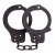 Чёрные наручники из листового металла BONDX METAL CUFFS BLACK - Dream Toys - купить с доставкой в Мытищах