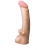 Телесная насадка REAL Standard с усиками на основании - 19 см. - LOVETOY (А-Полимер) - купить с доставкой в Мытищах