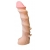Насадка REAL Standard со спиралевидным узором - 19 см. - LOVETOY (А-Полимер) - купить с доставкой в Мытищах