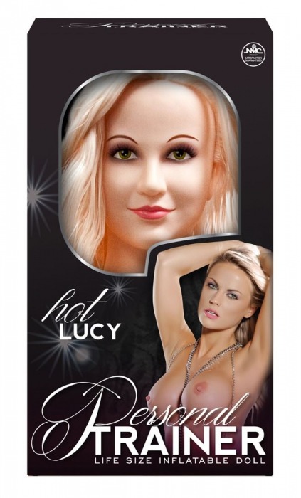 Надувная кукла с вибрацией и 2 любовными отверстиями Hot Lucy Lifesize Love Doll - NMC - в Мытищах купить с доставкой