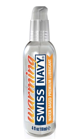 Разогревающий лубрикант на водной основе Swiss Navy Warming Lube - 118 мл. - Swiss navy - купить с доставкой в Мытищах