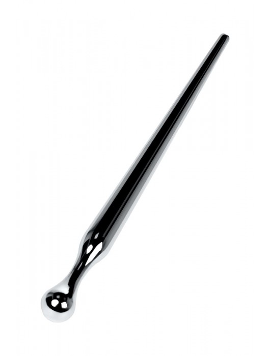 Серебристый уретральный плаг-игла TOYFA Metal - 10 см. - ToyFa - купить с доставкой в Мытищах