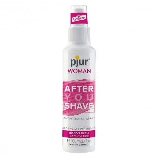 Спрей после бритья pjur WOMAN After You Shave Spray - 100 мл. - Pjur - купить с доставкой в Мытищах