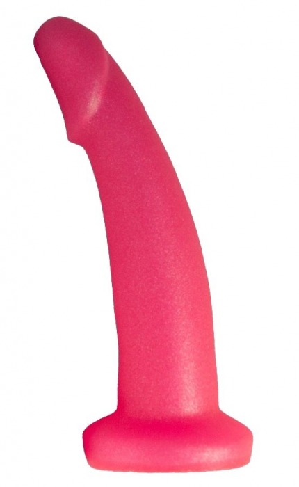 Розовый плаг-массажёр для простаты - 13,5 см. - LOVETOY (А-Полимер) - в Мытищах купить с доставкой