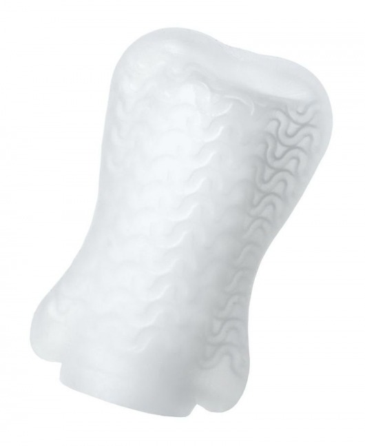 Белый мастурбатор A-Toys Pocket Wavy - A-toys - в Мытищах купить с доставкой