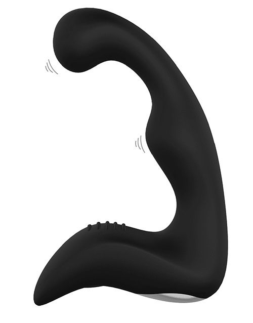Чёрный перезаряжаемый массажёр простаты BOOTY PLEASER - Dream Toys - в Мытищах купить с доставкой