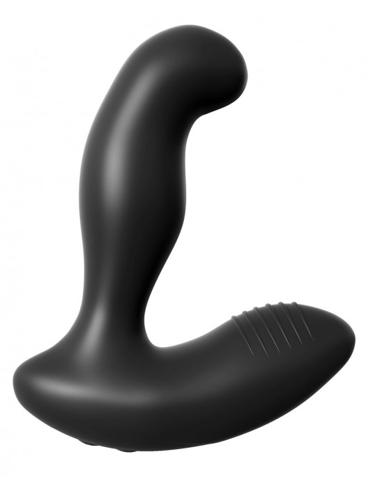 Черный массажер простаты Electro Stim Prostate Vibe с электростимуляцией - 13,3 см. - Pipedream - купить с доставкой в Мытищах