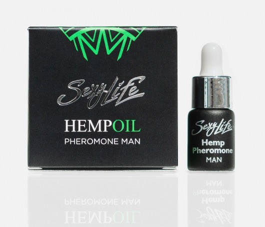 Мужские духи с феромонами Sexy Life HEMPOIL man - 5 мл. -  - Магазин феромонов в Мытищах
