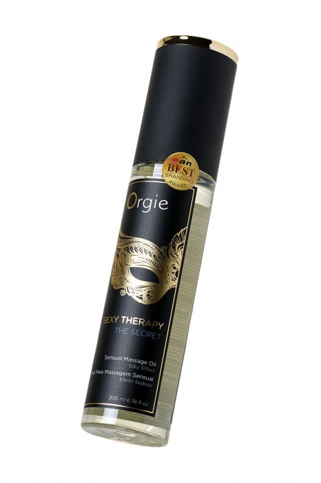 Минеральное массажное масло Orgie Sexy Therapy The Secret - 200 мл. - ORGIE - купить с доставкой в Мытищах