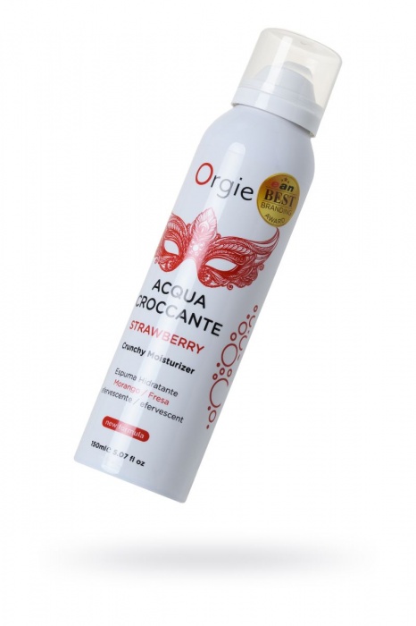 Шипучая увлажняющая пена для чувственного массажа Orgie Acqua Croccante - 150 мл. - ORGIE - купить с доставкой в Мытищах