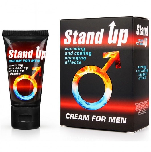 Возбуждающий крем для мужчин Stand Up - 25 гр. - Биоритм - купить с доставкой в Мытищах