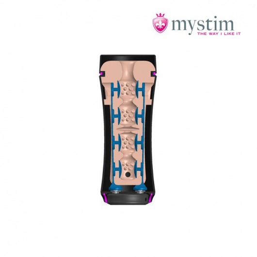 Мастурбатор-анус Opus E Donut с возможностью подключения электростимуляции - MyStim - купить с доставкой в Мытищах