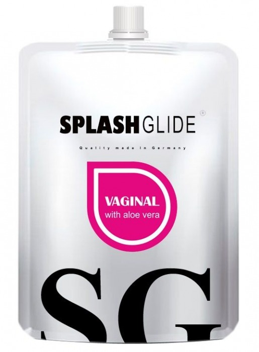 Ухаживающий лубрикант на водной основе Splashglide Vaginal With Aloe Vera - 100 мл. - Splashglide - купить с доставкой в Мытищах