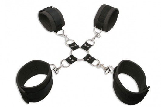 Наручники и наножники с фиксацией Extreme Hog-Tie Kit - Pipedream - купить с доставкой в Мытищах