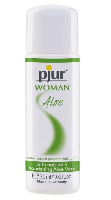 Лубрикант на водной основе pjur WOMAN Aloe - 30 мл. - Pjur - купить с доставкой в Мытищах