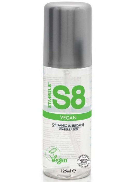 Веганский лубрикант на водной основе S8 Vegan Lube - 125 мл. - Stimul8 - купить с доставкой в Мытищах