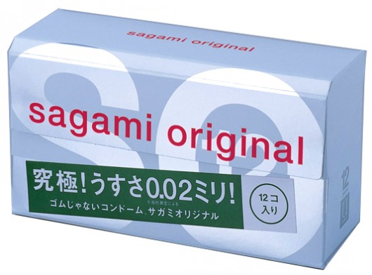 Ультратонкие презервативы Sagami Original - 12 шт. - Sagami - купить с доставкой в Мытищах