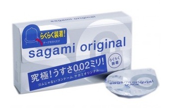 Ультратонкие презервативы Sagami Original QUICK - 6 шт. - Sagami - купить с доставкой в Мытищах