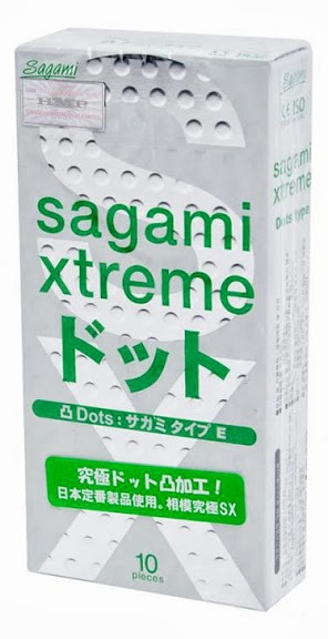 Презервативы Sagami Xtreme Type-E с точками - 10 шт. - Sagami - купить с доставкой в Мытищах
