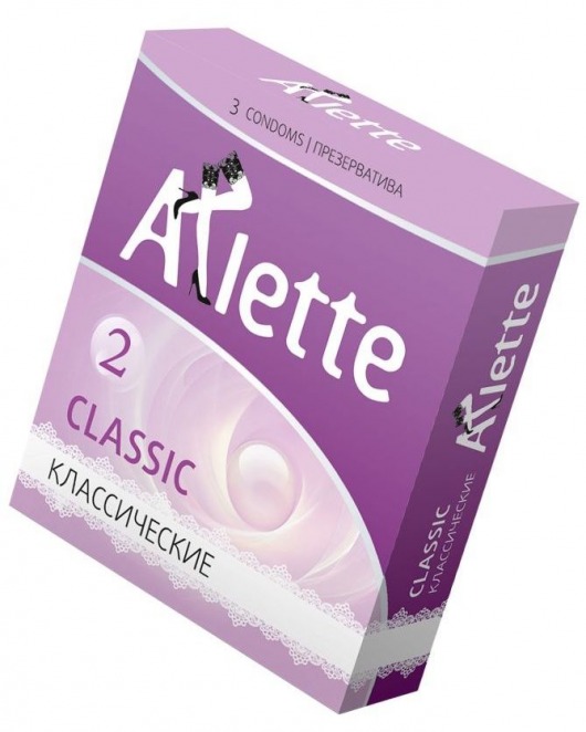 Классические презервативы Arlette Classic - 3 шт. - Arlette - купить с доставкой в Мытищах