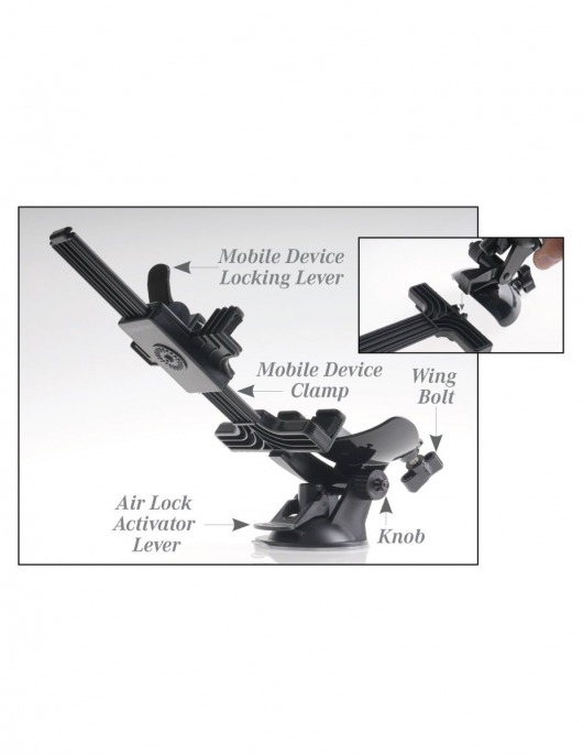 Прозрачный автоматический мастурбатор-анус Mega-Bator Ass - Pipedream - в Мытищах купить с доставкой