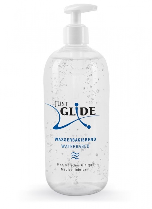 Гель-смазка на водной основе Just Glide с дозатором - 500 мл. - Orion - купить с доставкой в Мытищах