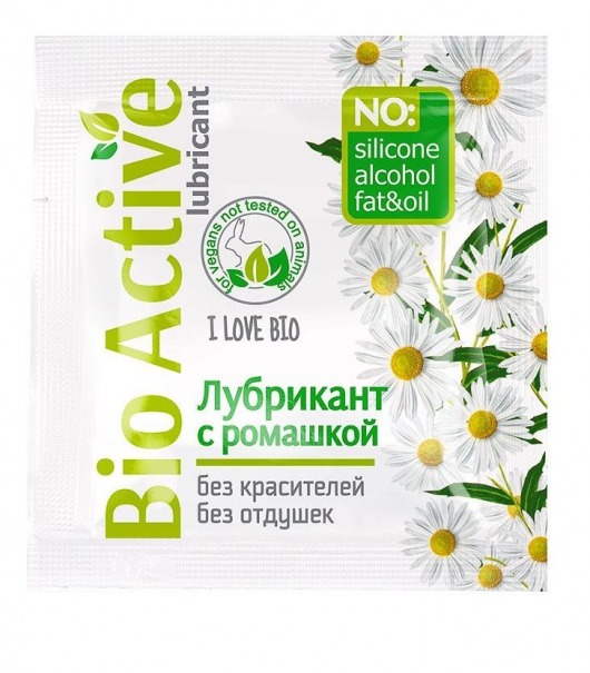 Пробник лубриканта на водной основе Bio Active - 3 гр. - Биоритм - купить с доставкой в Мытищах