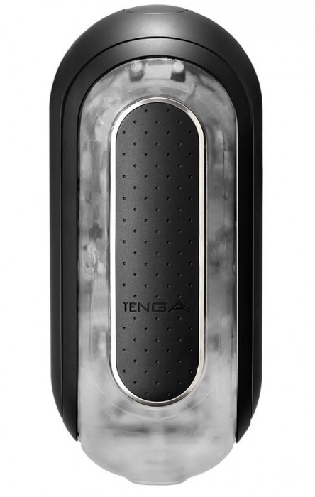 Черный мастурбатор Flip Zero с вибрацией - Tenga - в Мытищах купить с доставкой