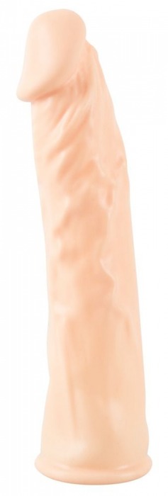 Телесная насадка-удлинитель Silicone Extension - 19 см. - Orion - в Мытищах купить с доставкой