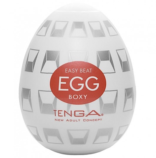 Мастурбатор-яйцо EGG Boxy - Tenga - в Мытищах купить с доставкой
