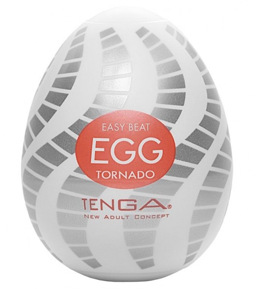 Мастурбатор-яйцо EGG Tornado - Tenga - в Мытищах купить с доставкой